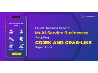 Gojek Clone App Development | SpotnRides - Multi-Service Solution