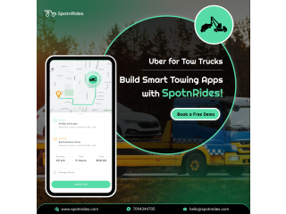 Roadsideassitance App Development - SpotnRides